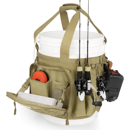 KastKing Karryall Fishing Bucket Organizer for 5 Gallon Buckets