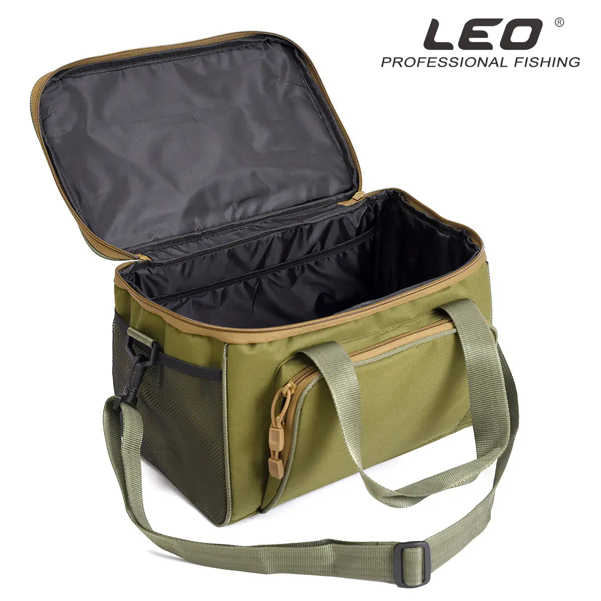 Square Luya Crossbody Bag for Fishing Gear