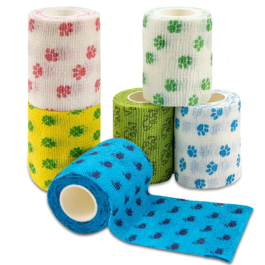 3 Inch Vet Wrap 6 Pack x 5 Yards