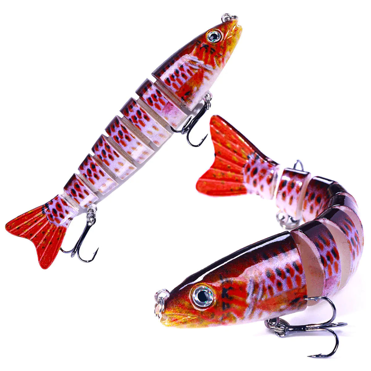 Multi-node Fish Simulation Hard Bait for Sea Fishing