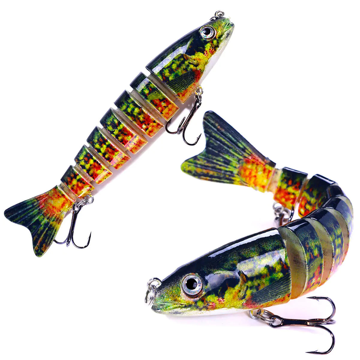 Multi-node Fish Simulation Hard Bait for Sea Fishing