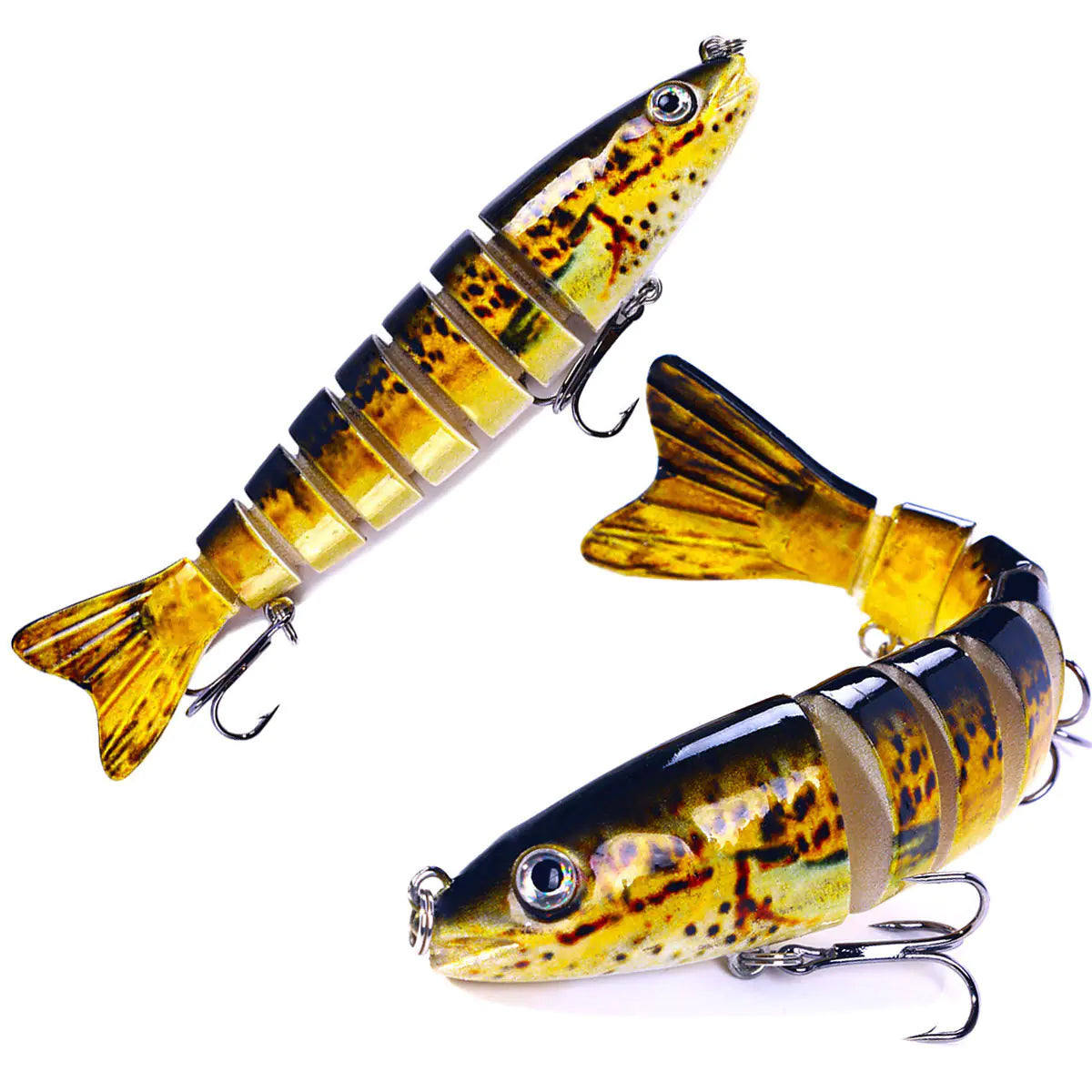 Multi-node Fish Simulation Hard Bait for Sea Fishing