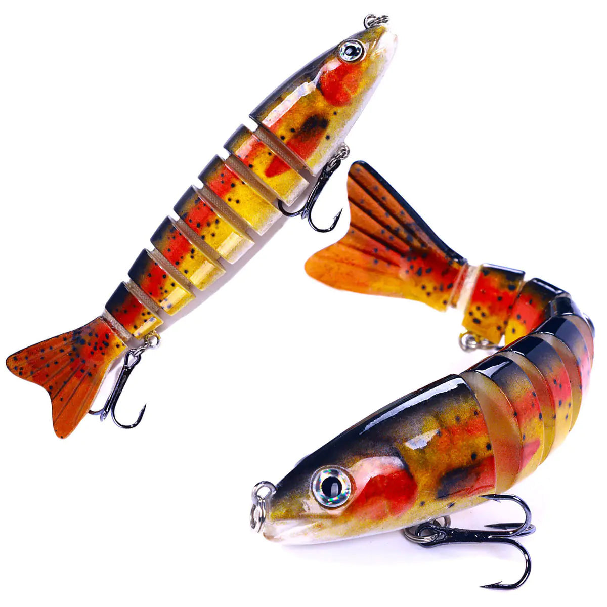 Multi-node Fish Simulation Hard Bait for Sea Fishing