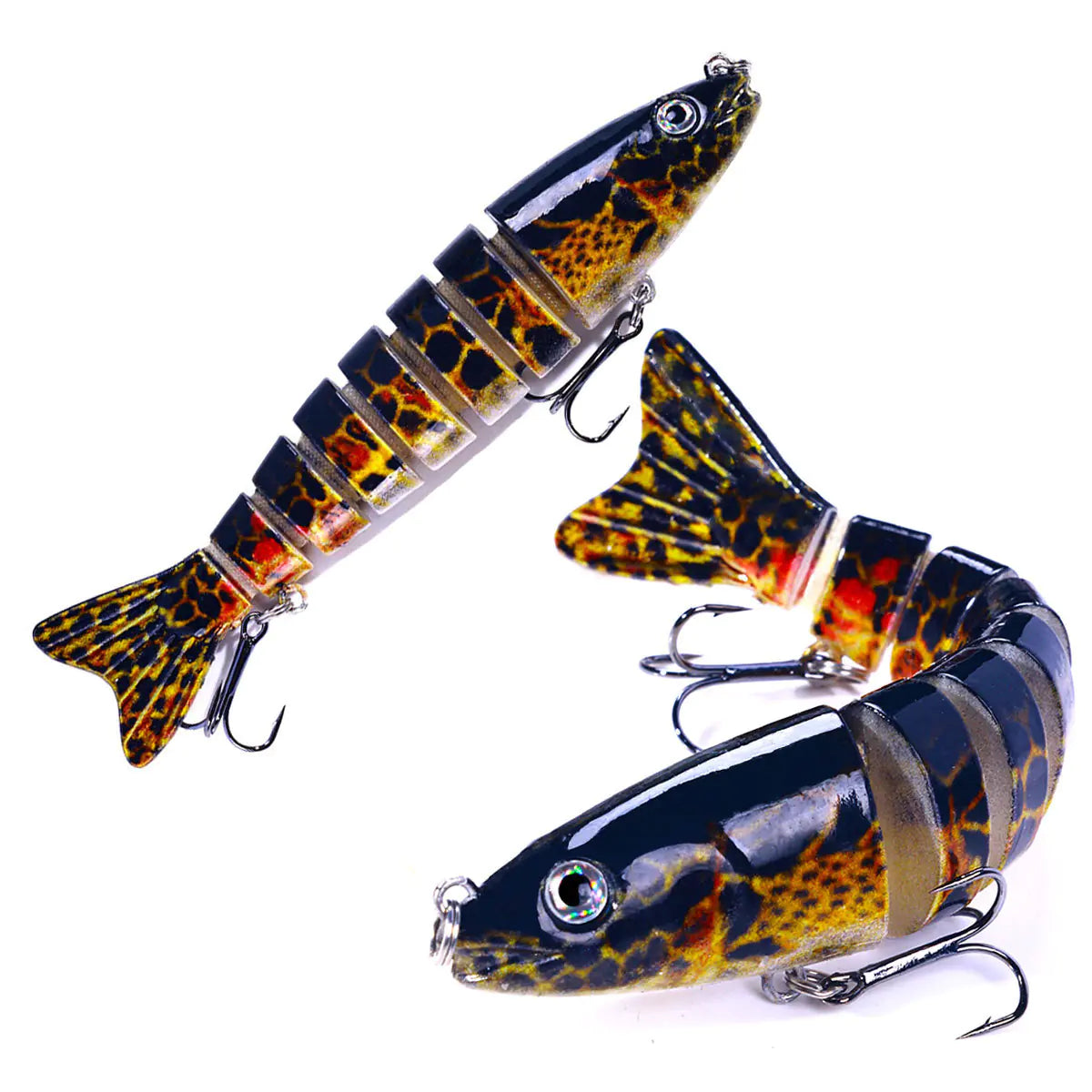 Multi-node Fish Simulation Hard Bait for Sea Fishing