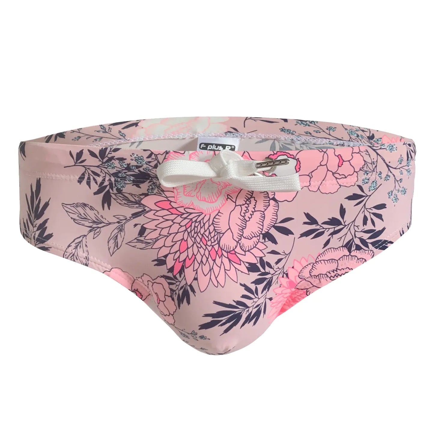 Men's Printed Polyamide Swimming Briefs